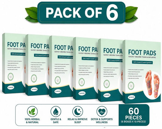 Hervalife Premium Detox Foot Patches (Pack of 60) BUY 1 GET 1 FREE