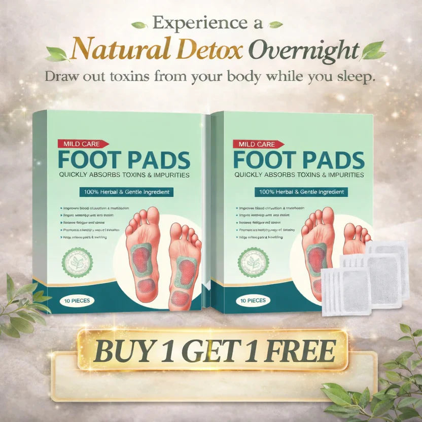 Fashheals Natural Body Detox Foot Patches (Pack of 40) BUY 1 GET 1 FREE