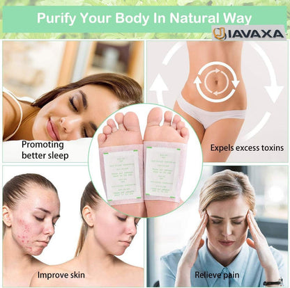 Fashheals Natural Body Detox Foot Patches (Pack of 40) BUY 1 GET 1 FREE
