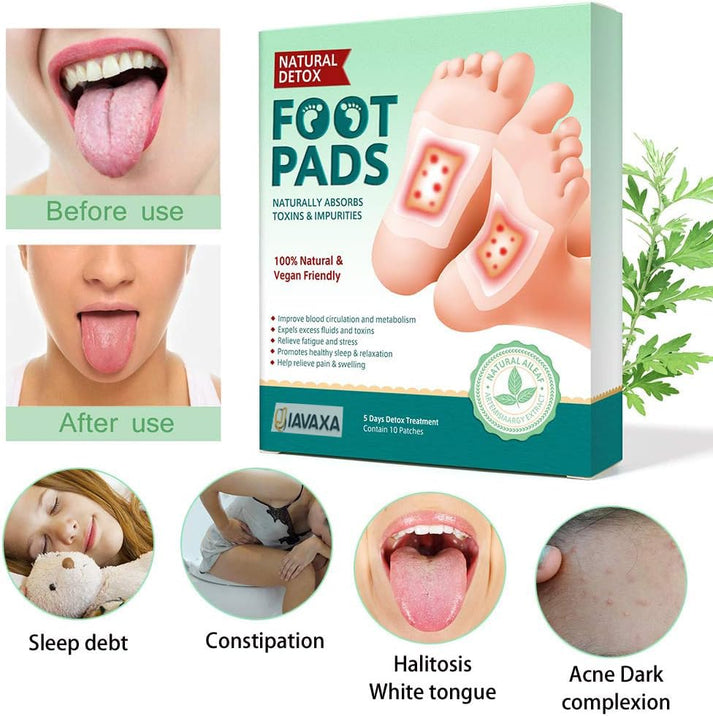 Fashheals Natural Body Detox Foot Patches (Pack of 40) BUY 1 GET 1 FREE